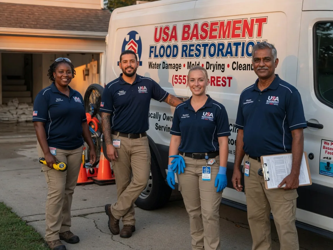 Basement Flood Cleanup company in Keenes, IL
